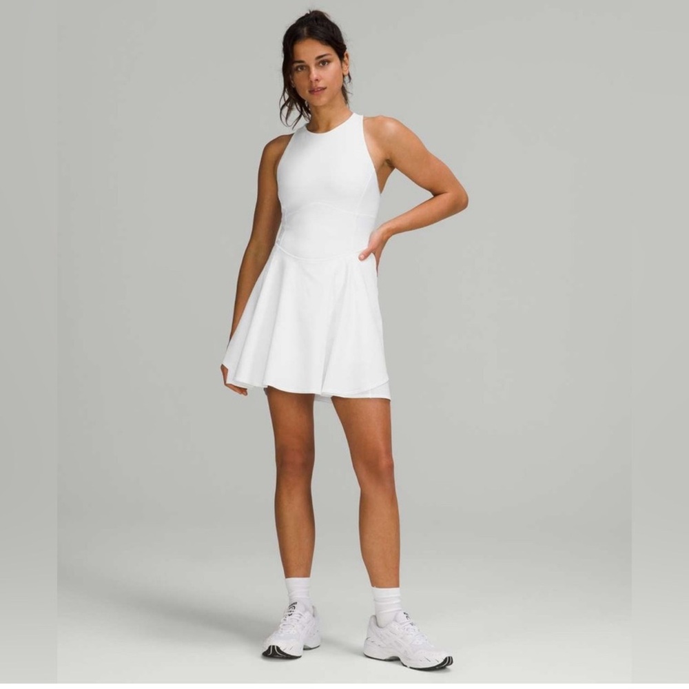 Lululemon White Court Crush Dress